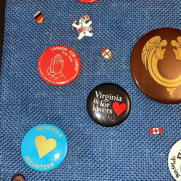 Vintage Pin Lovers Dream Handmade Purse - Picture 10 of 17